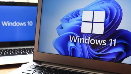 Windows 11 on a laptop