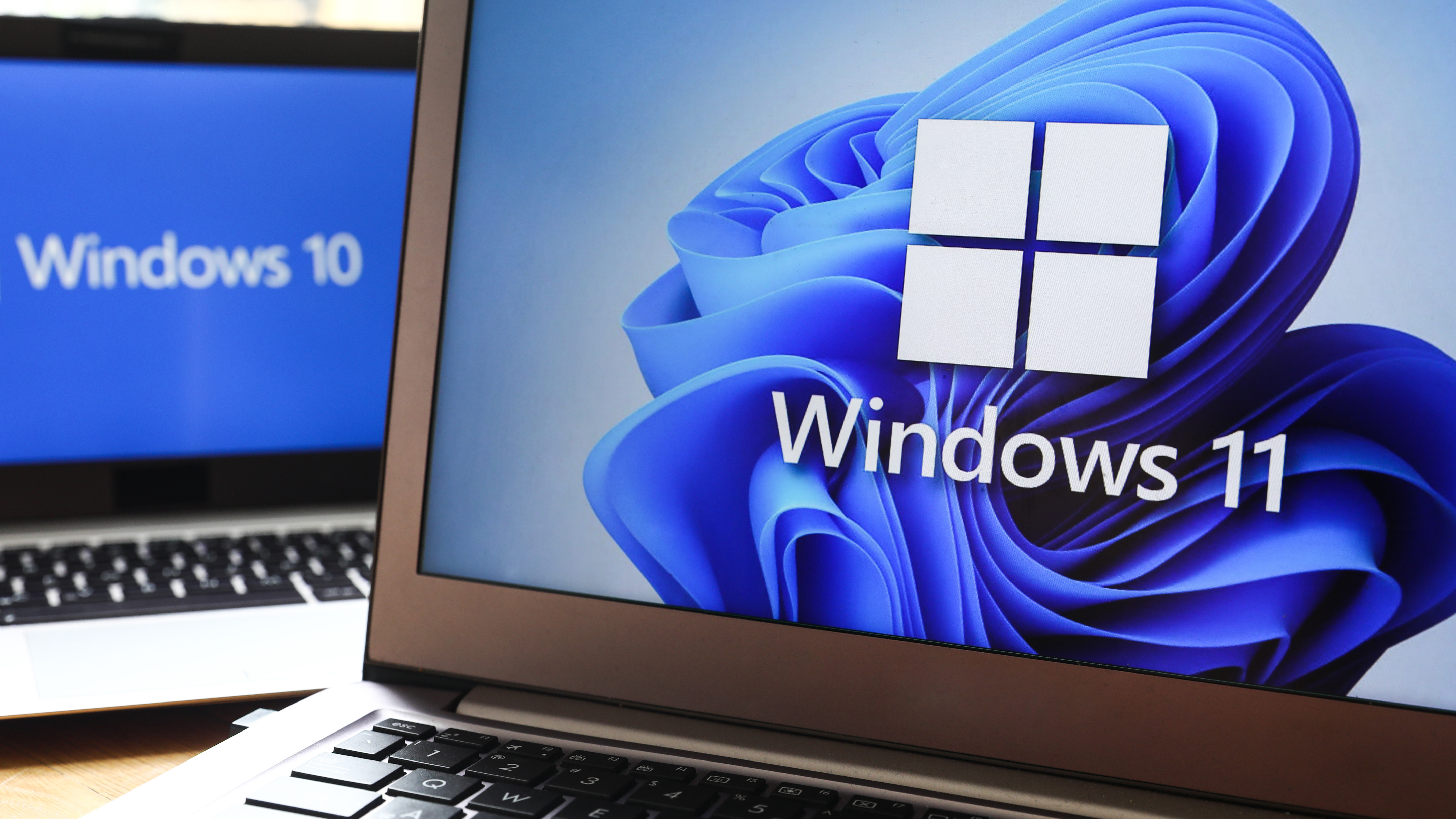 Windows 11 on a laptop