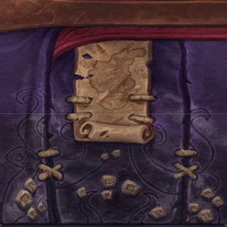 And here's a close-up of the map that appears to be Kul Tiras.