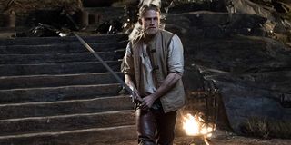 Charlie Hunnam as King Arthur in Legend of the Sword