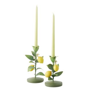 Lemon Taper Candlestick