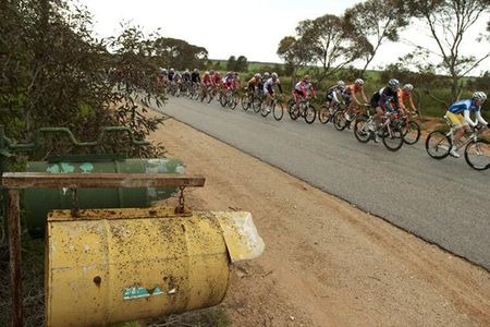 No mail today as the 2010 Elgas Tour of the Murray River speeds by.