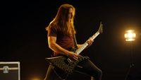 Brandon Ellis demos his signature Jackson Kelly in Gold Crackle
