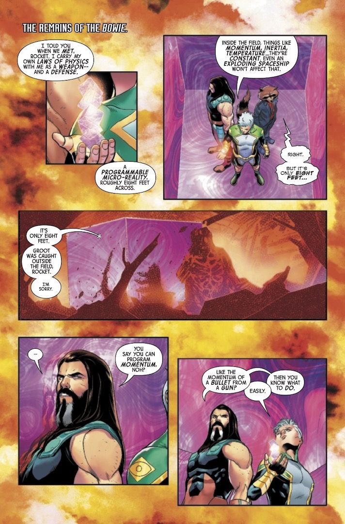 Page from Guardians of the Galaxy #12