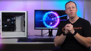 Intel's Ryan Shrout talking about Arc A750 and A770