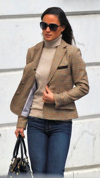 Pippa Middleton is seen on April 27, 2012 in London, United Kingdom.