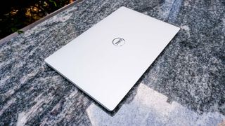Dell XPS 13 Plus laptop closed on table