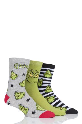 Grinch socks