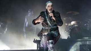 Rammstein's Till Lindemann at Download Festival in 2016