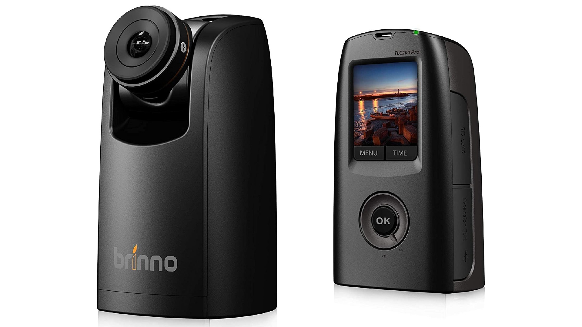 Product shot of Brinno TLC200PRO, one of the best timelapse cameras