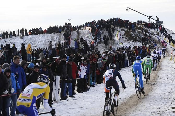 The late season 'cross races are frequently the coldest