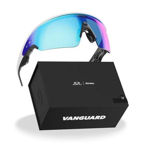 Meta Vanguard Sunglasses White/Prizm Sapphire