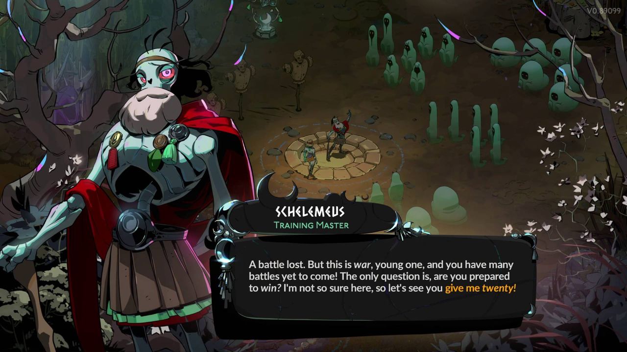 Hades 2 characters Schelemeus