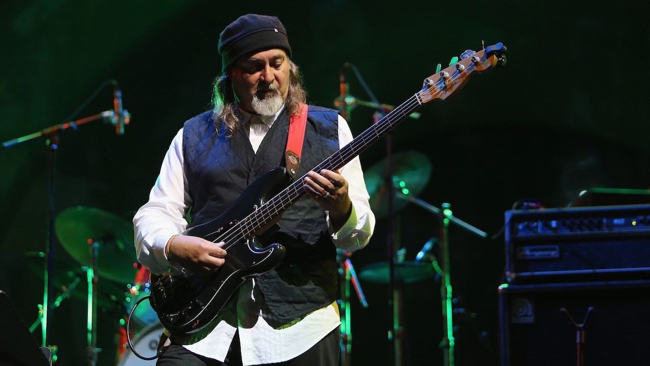 Bill Laswell performs during "Celebrate Ornette: The Music of Ornette Coleman", at the Prospect Park Bandshell on June 12, 2014 in the Brooklyn borough of New York City.
