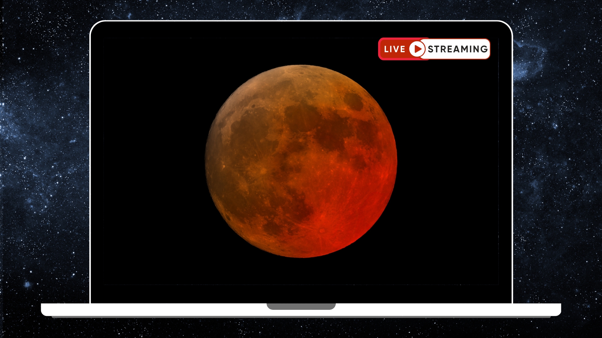 Total lunar eclipse March 2025 livestreams: Where to watch the 'Blood Moon' online for free tonight