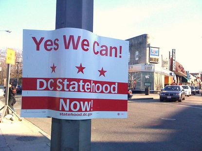 Obama endorses statehood for Washington, DC (and, presumably, its 2 prospective Democratic senators)