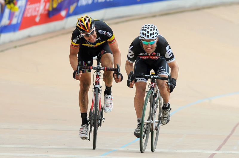 Roger Hammond beats Tom Boonen to fourth place at the 2010 edition of Paris-Roubaix