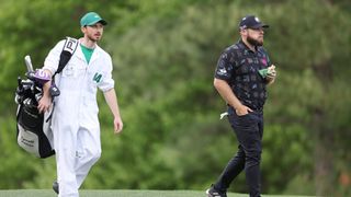 Hugo Dobson and Tyrrell Hatton at The Masters