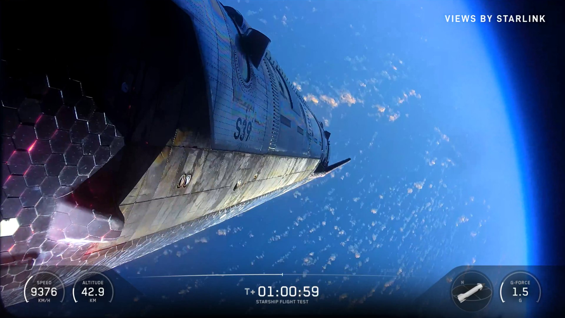 Starship V3 test flight