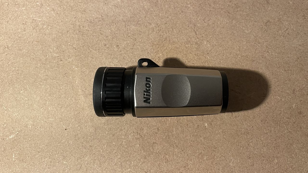 monocular on a table