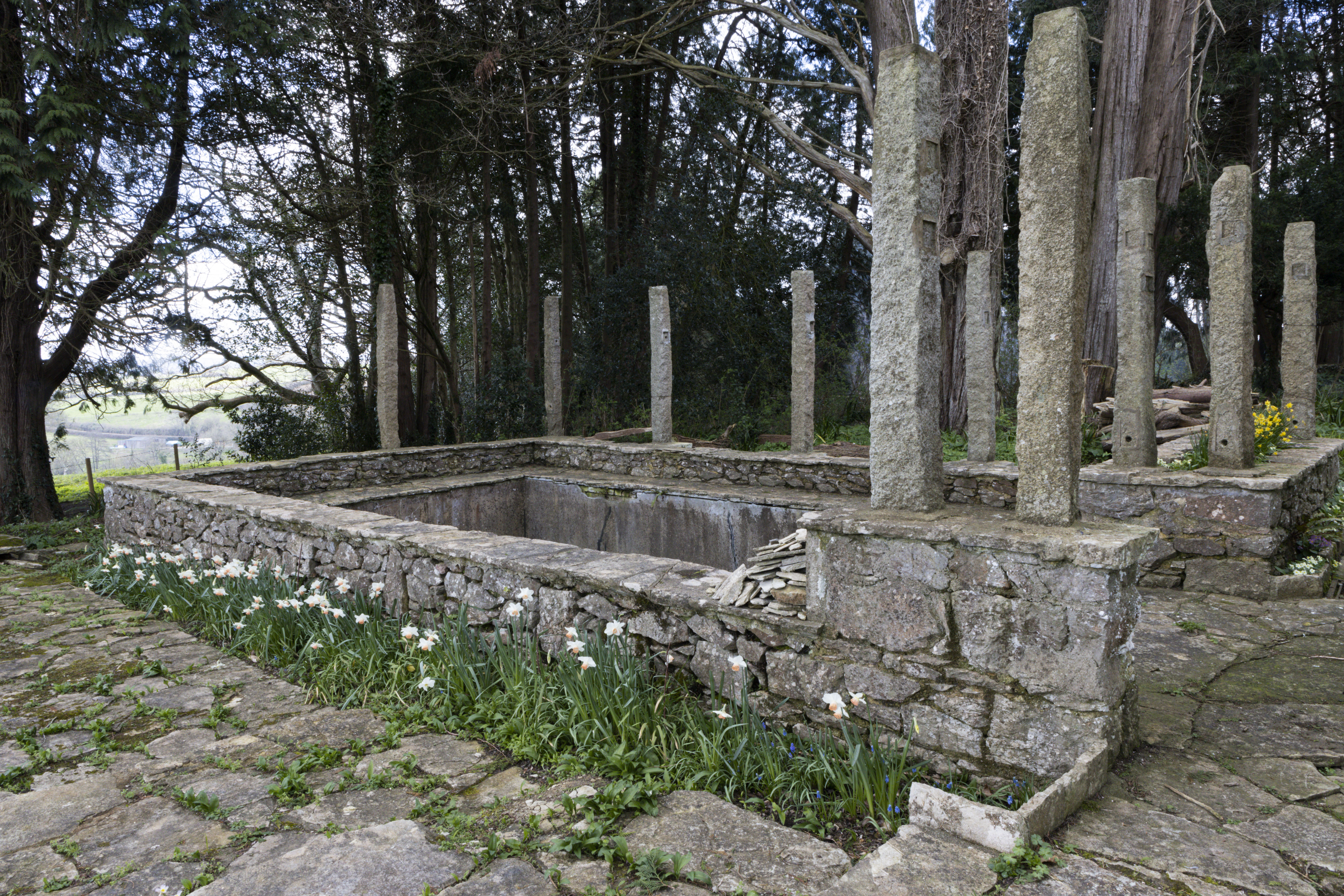Arts & Crafts bathing pools