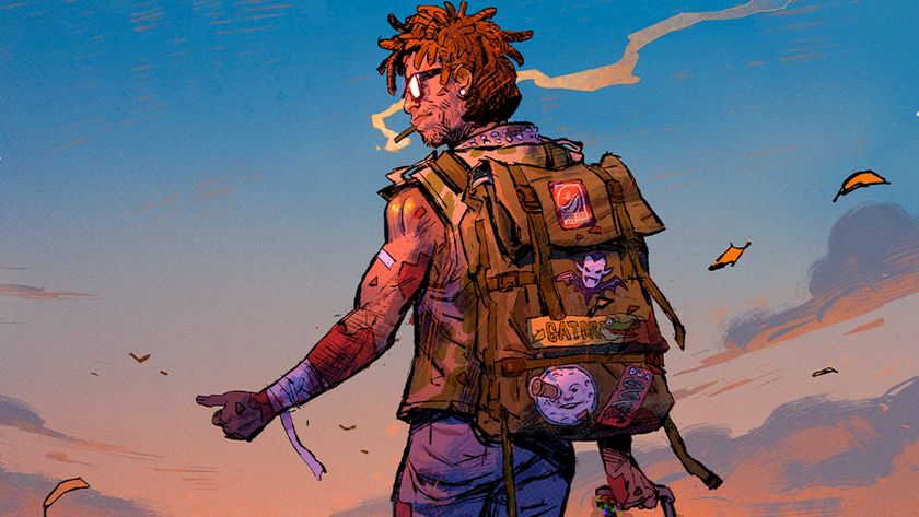 Dead Island teaser art of hitchhiking main character