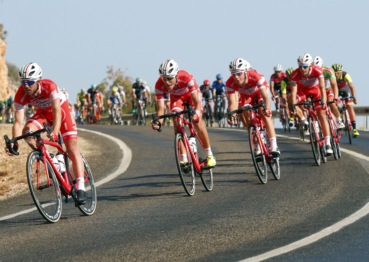 Androni Giocattoli in the lead