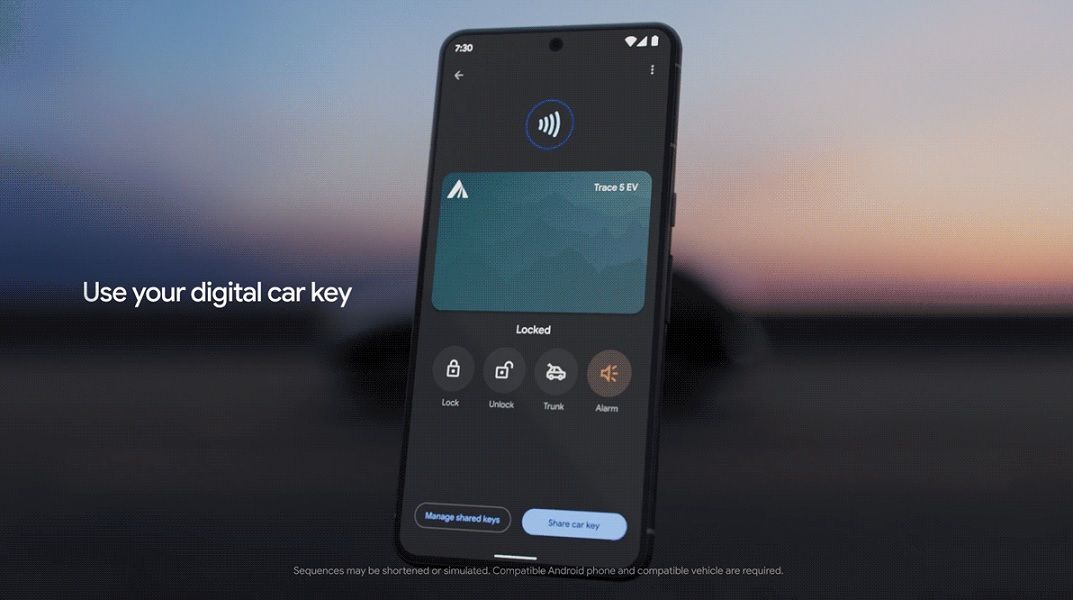 Android Auto expands its digital car key support to "select" Volvo cars.