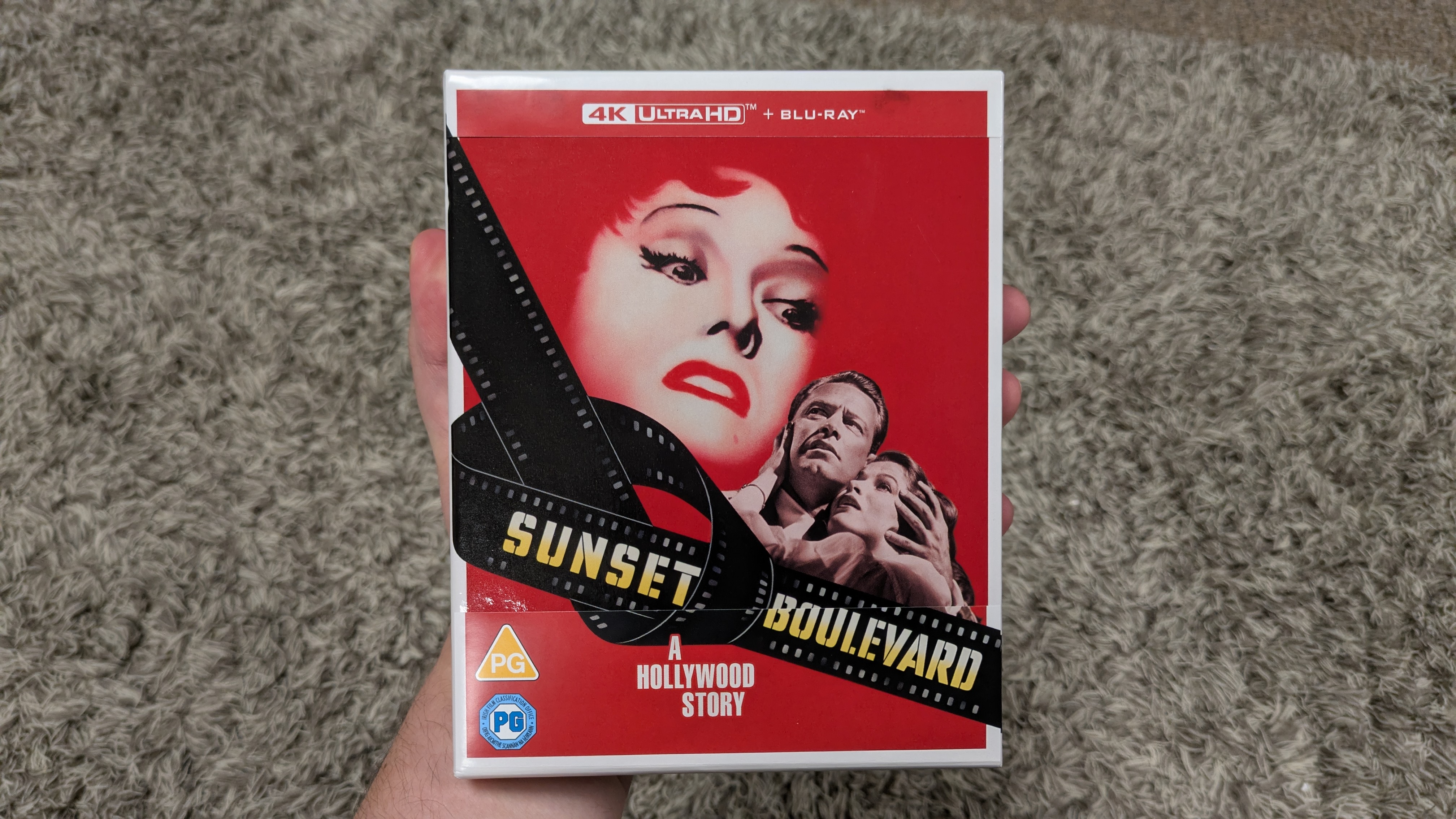 Sunset Boulevard 4K Blu-ray case