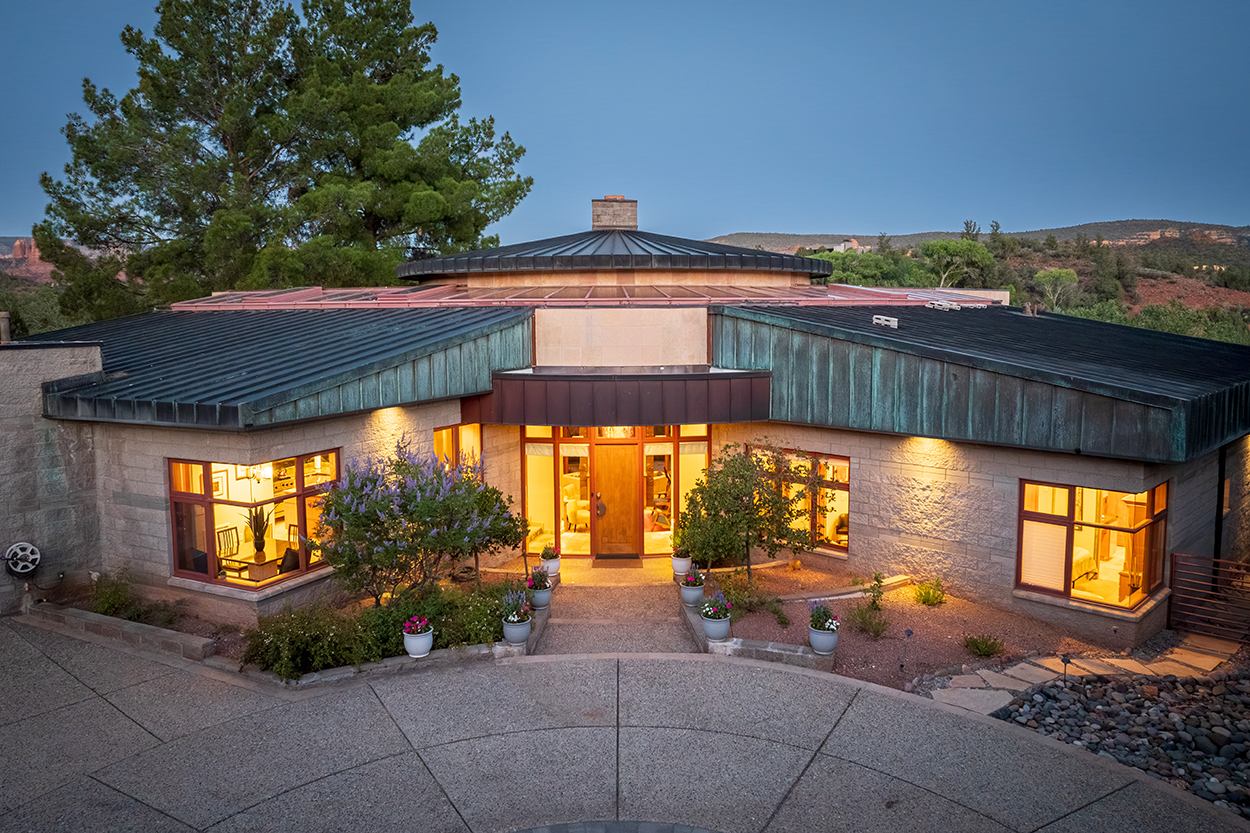 Exterior of a home in Sedona