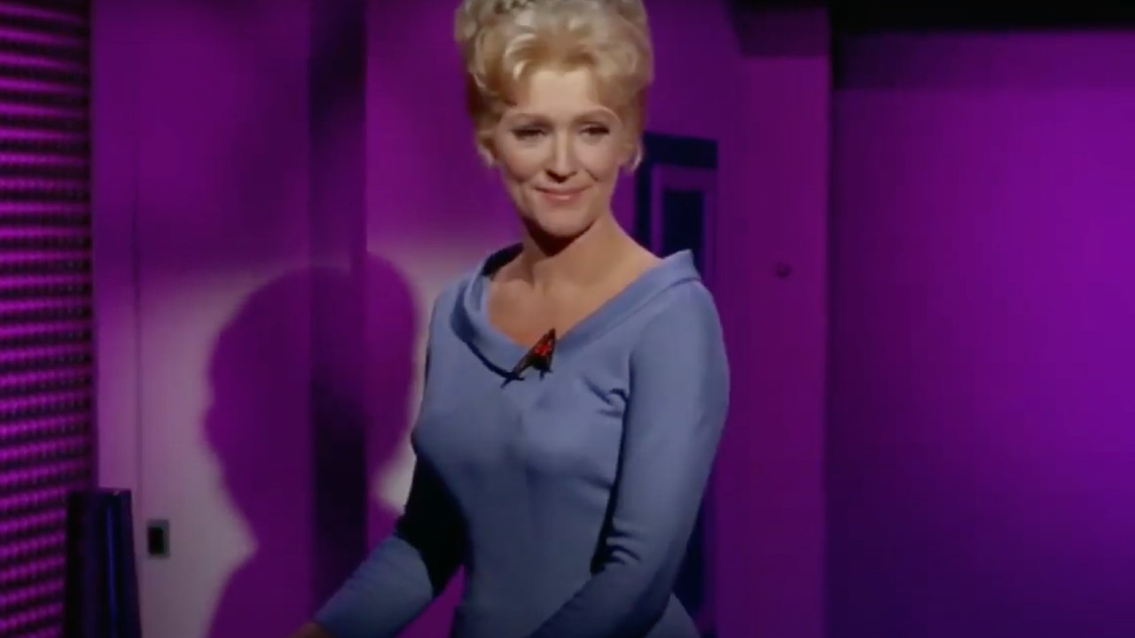 Hollywood weten vertraging Star Trek's First Lady Majel Barrett's Voice Inspired Alexa And Other  Virtual Assistants | Cinemablend