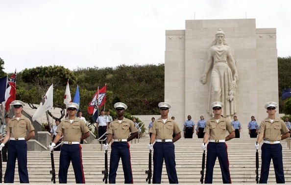 The National Memorial Cemetery of the Pacific.