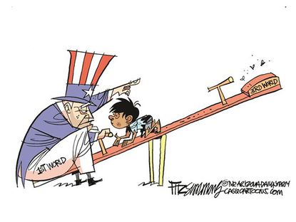 Editorial cartoon immigration reform
