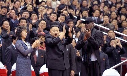 Dennis Rodman visits North Korea