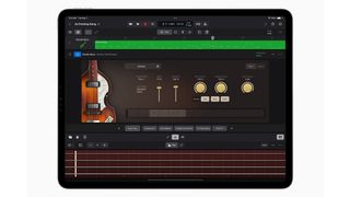 Bass Session Player in Logic Pro for iPad 2