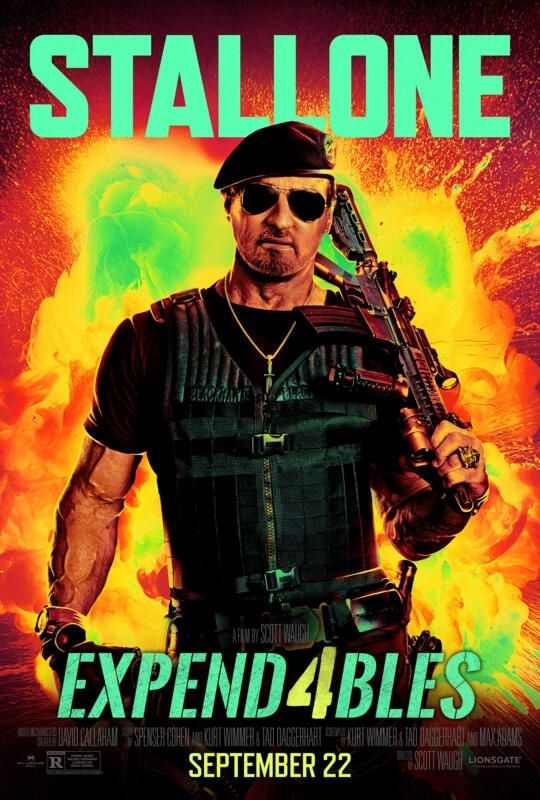 Expendables 4 character poster Sylvester Statllone