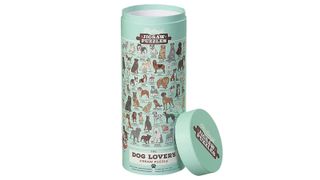 Abrams & Chronicle Dog Lover's 1000-Piece Jigsaw Puzzle, one of w&h's picks for Christmas gifts for dog lovers