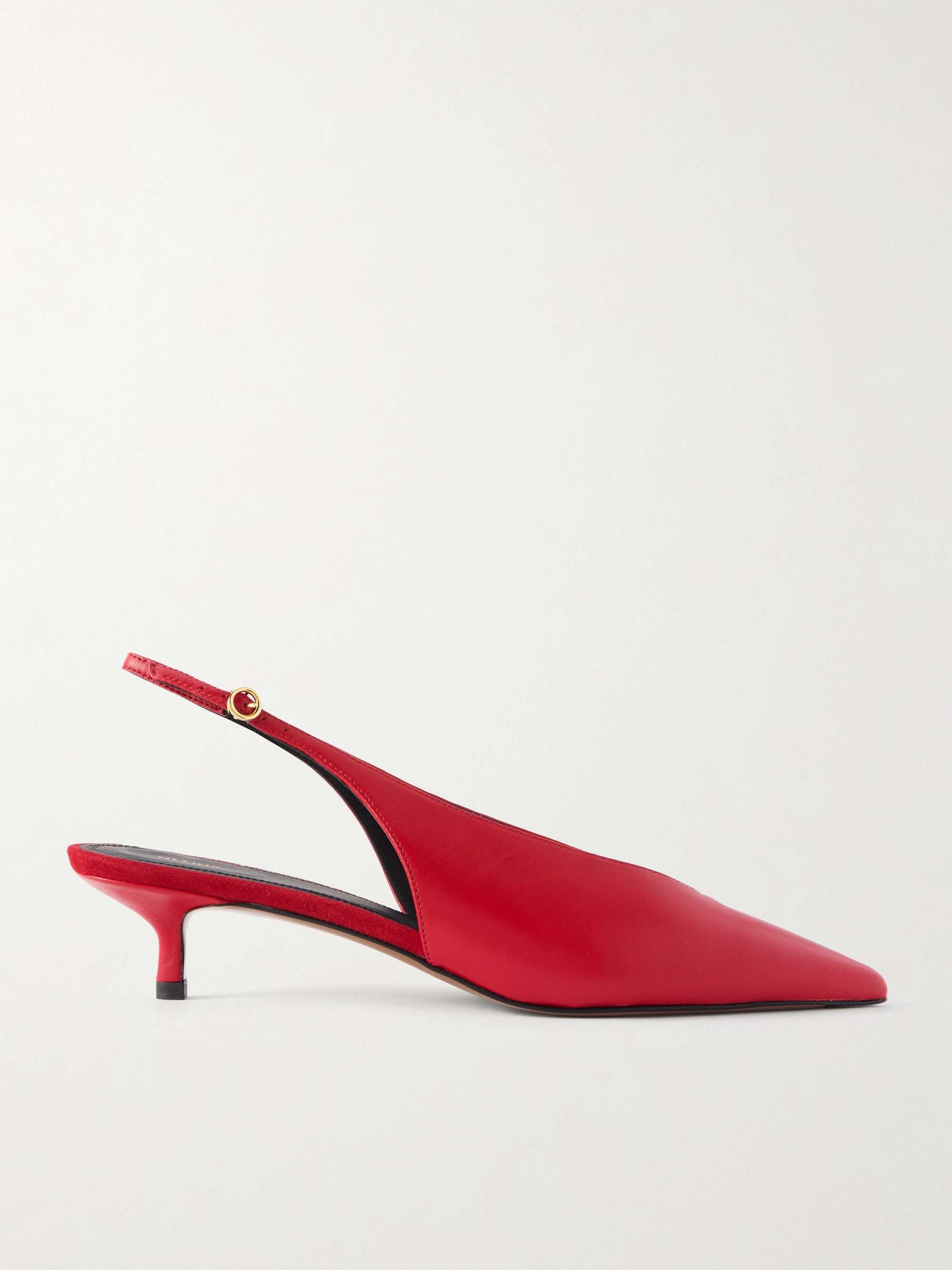 Diske Leather Slingback Pumps