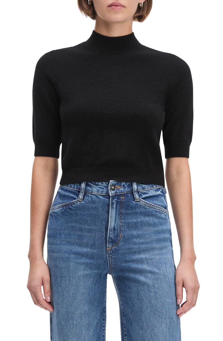 The Bonnie Mock Neck Cashmere Sweater