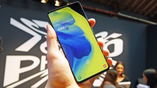 5G isn’t just about upgrading the network. We’ll need to upgrade to phones such as the Galaxy S10 5G to take advantage of it. (Image credit: TechRadar)