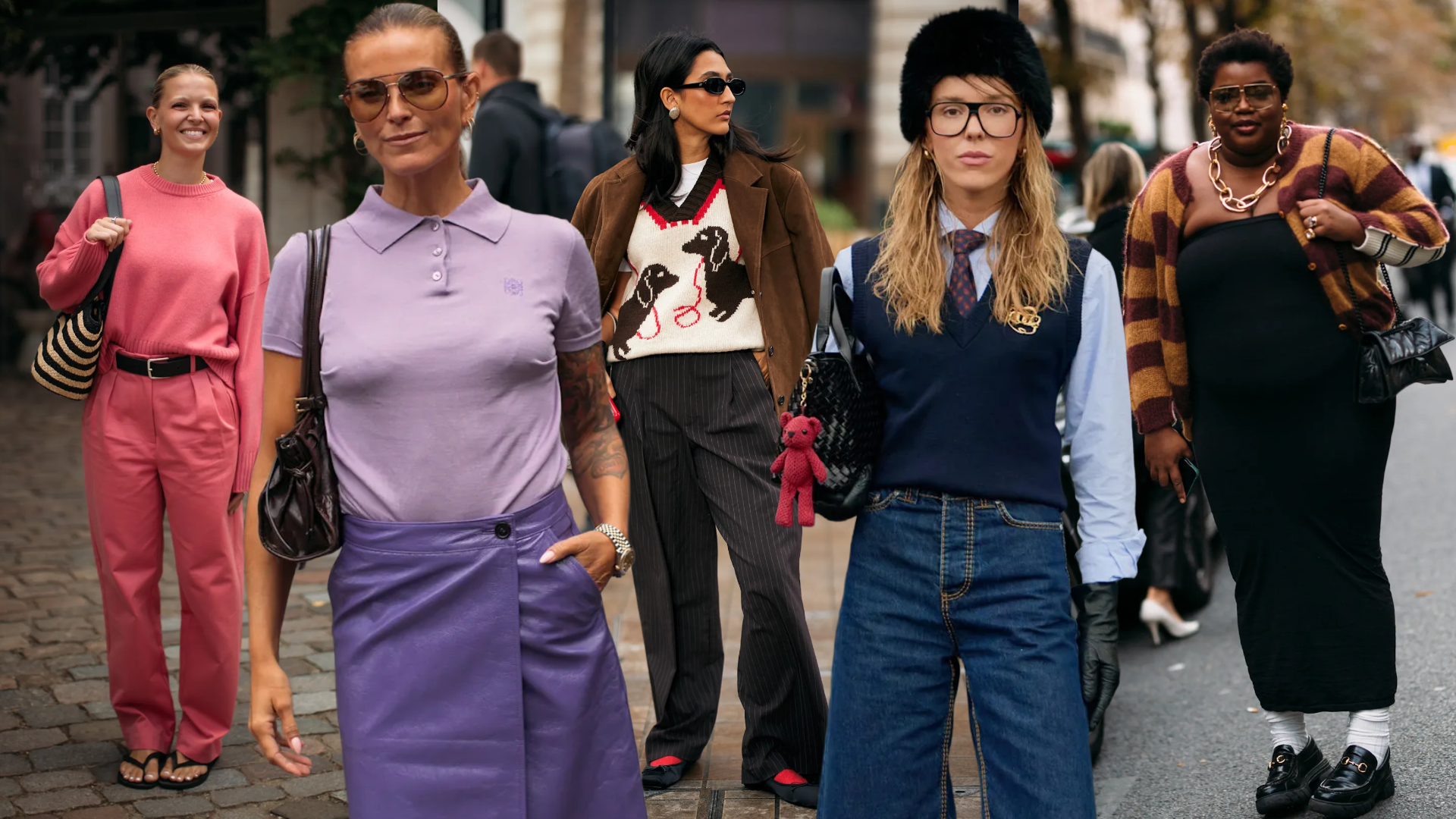women wearing trendy sweaters 