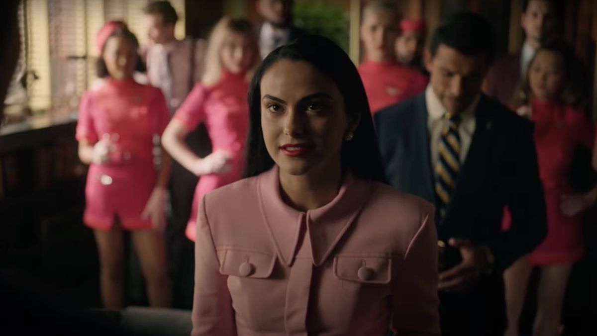 Camila Mendes as Veronica in Riverdale &#039;50s setting