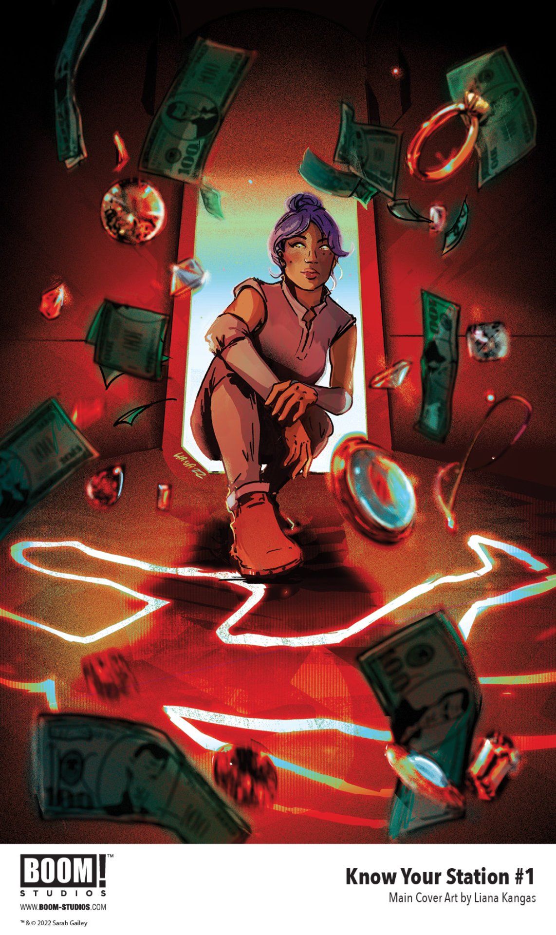 Know Your Station #1 cover by Liana Kangas