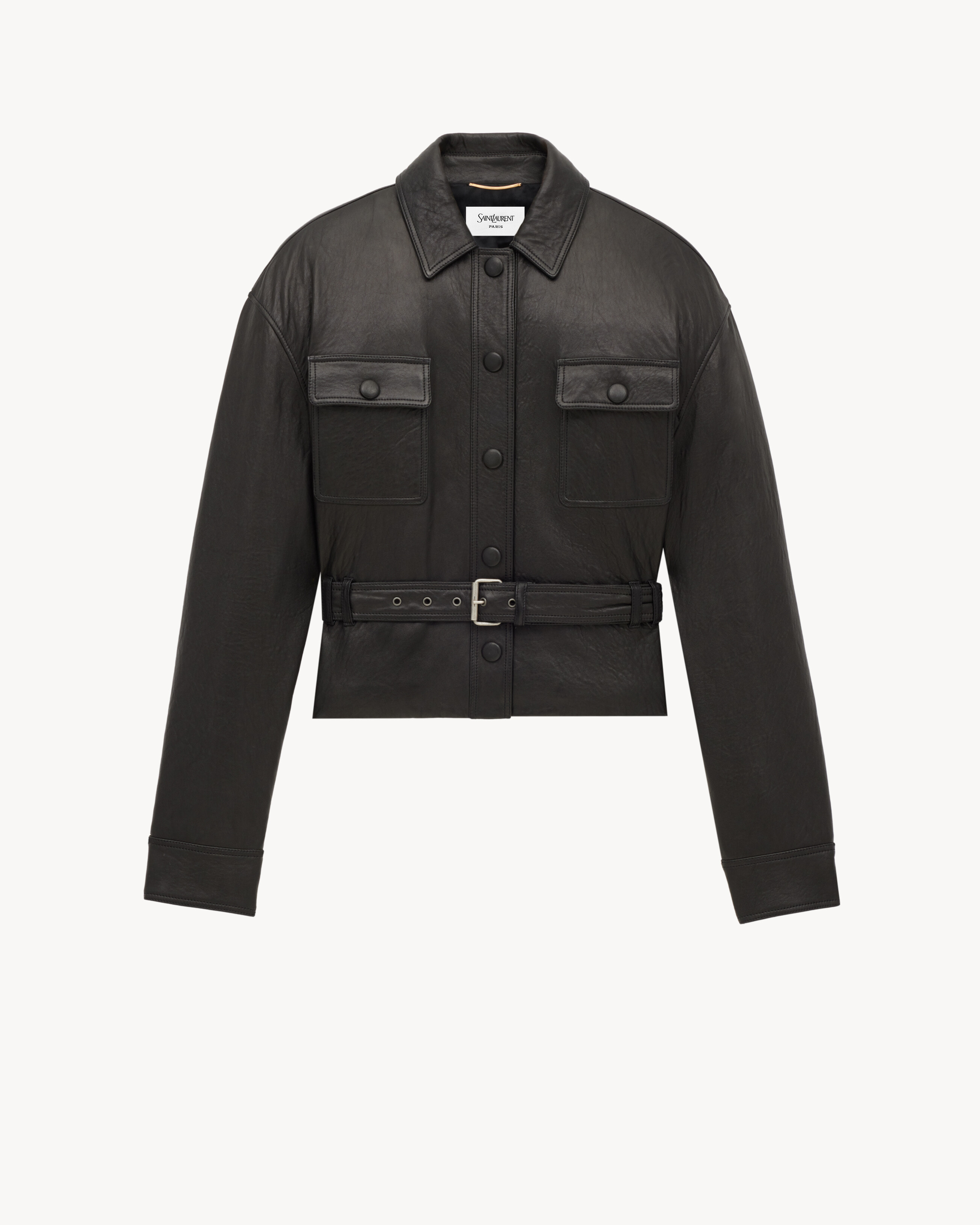 Saharienne Short Jacket in Lambskin
