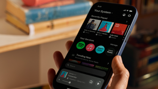 Sonos new app interface on phone screen