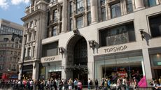 Topshop in Oxford Street London England