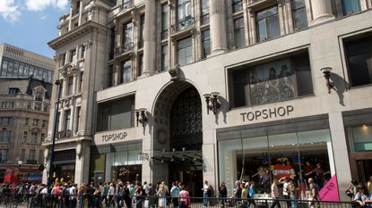 Topshop in Oxford Street London England