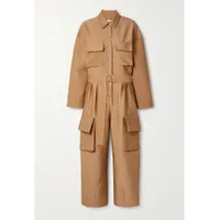 FRANKIE SHOP Linda twill jumpsuit, Now £220.50 Was £315 (30% off)