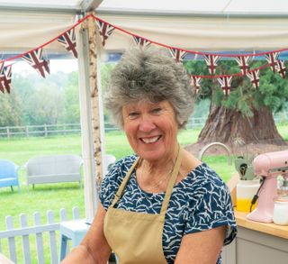 Maggie, a contestant from The Great British Bake Off 2021