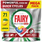 Fairy Platinum Plus All-In-One Lemon Dishwasher Tablets 71